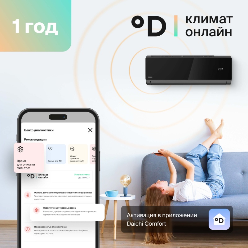 Доступ к сервису «Климат Онлайн» на 12 месяцев